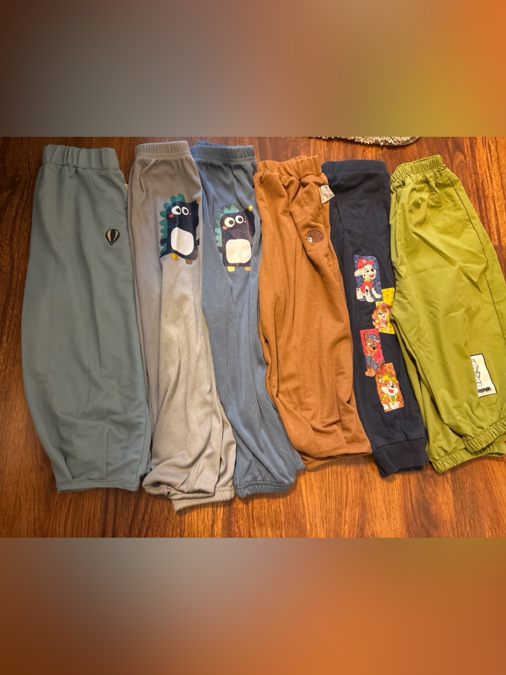 Boys Lightweight Summer Pants Bundle – 6 Pairs – Thin Breathable Outdoor Pants
